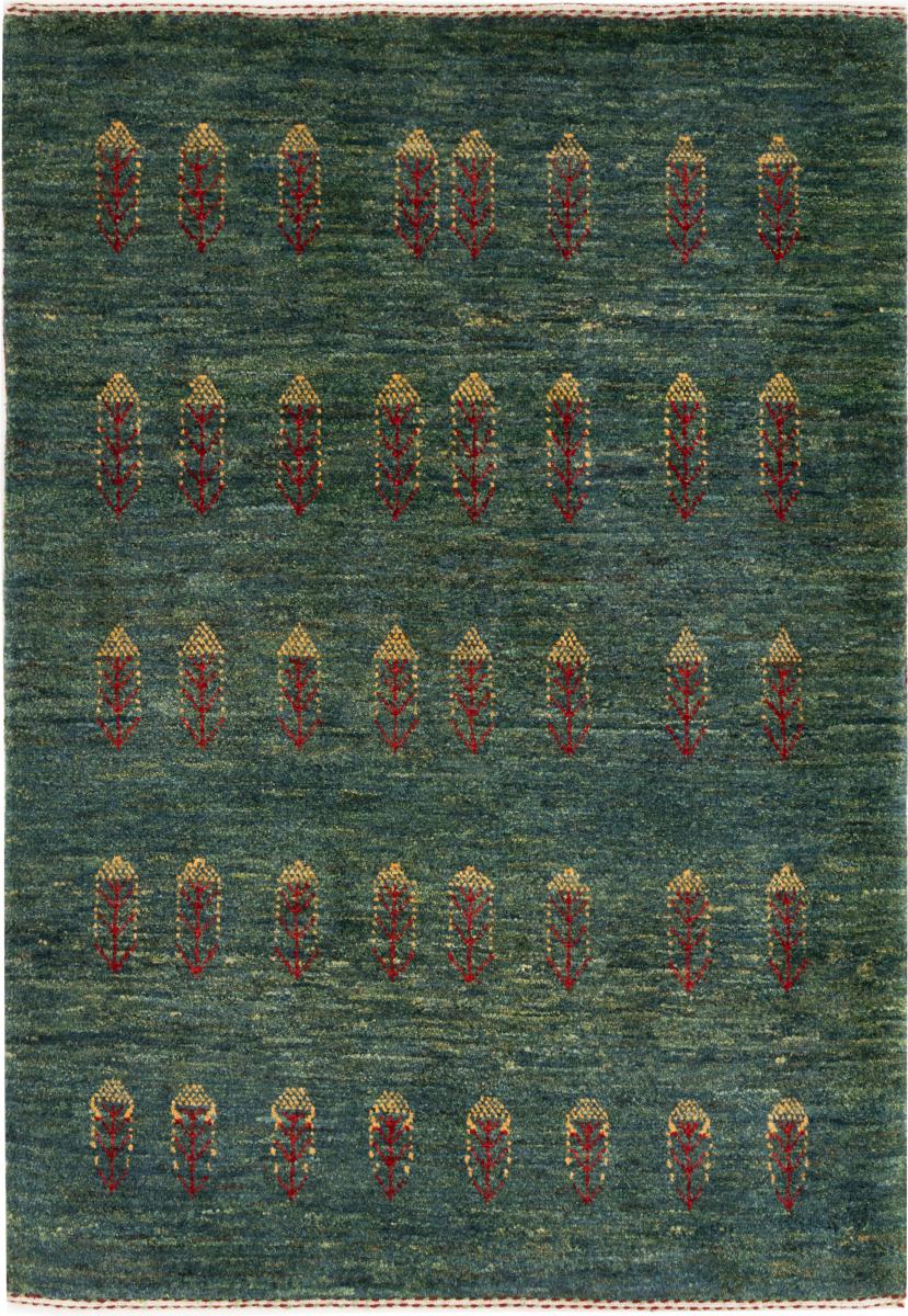 Tapete persa Persa Gabbeh Kashkuli Banafsheh 121x83 121x83, Tapete persa Atado à mão