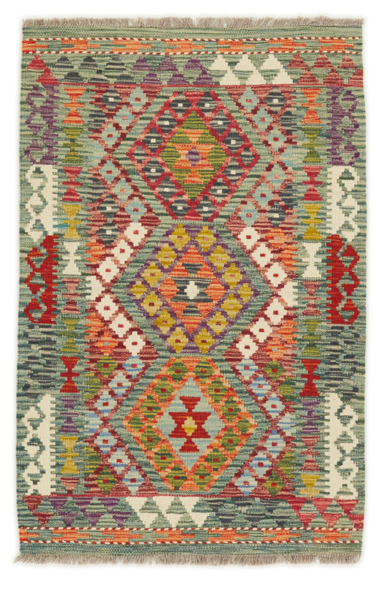 Afghansk teppe Kelim Afghan 126x79 126x79, Persisk teppe Håndvevd