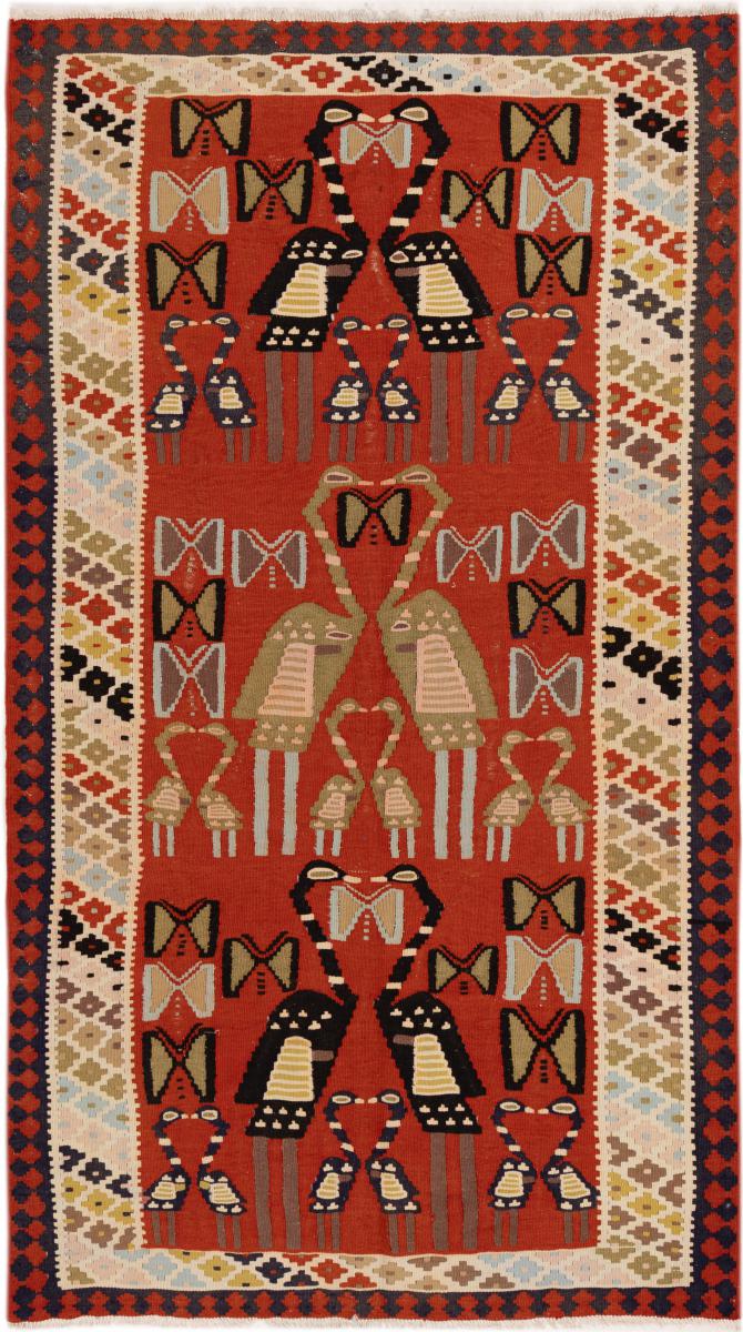 Perzisch tapijt Kilim Fars Shiraz 190x107 190x107, Perzisch tapijt Handgeweven