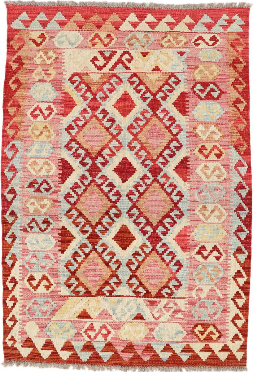 Tapete afegão Kilim Afegão Heritage 141x100 141x100, Tapete persa Tecido à mão