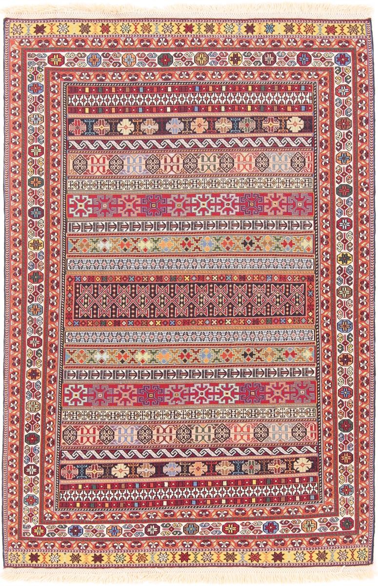 Perzsa szőnyeg Kilim Soozani 156x103 156x103, Perzsa szőnyeg szőttesek