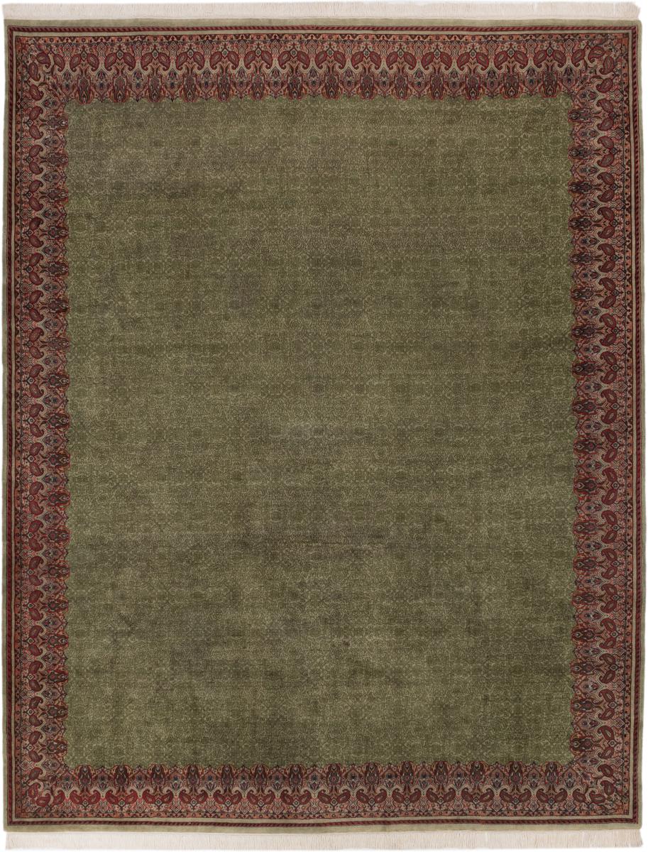 Tapis indien Indo Ispahan 387x307 387x307, Tapis persan Noué à la main
