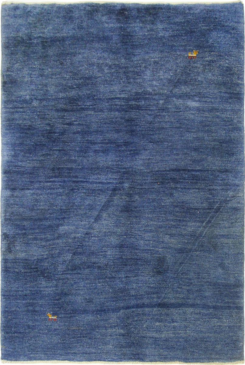 Indo rug Gabbeh 6'5"x4'3" 6'5"x4'3", Persian Rug Knotted by hand