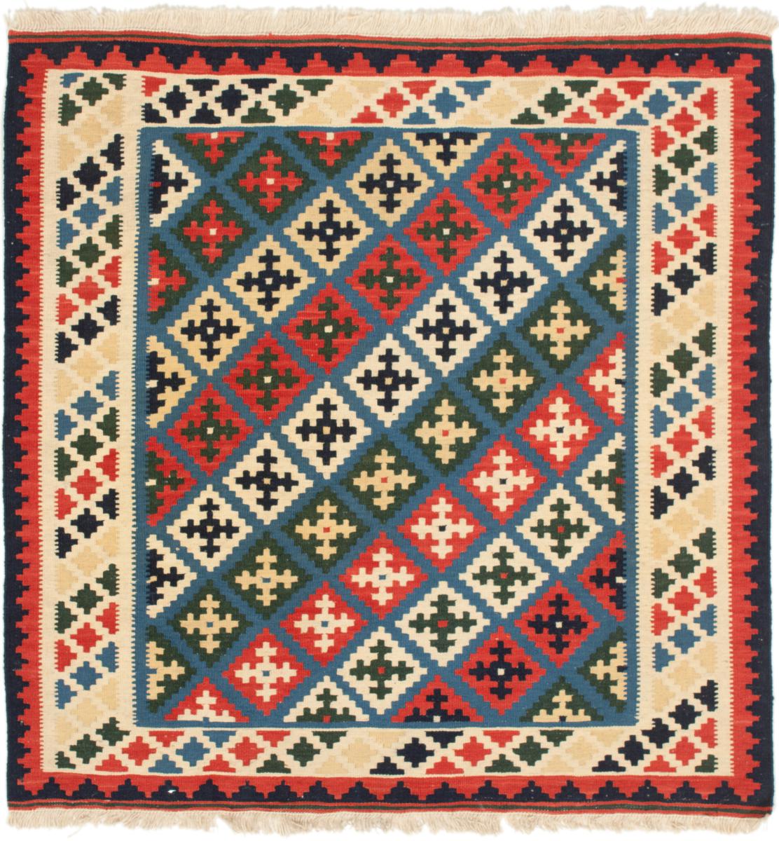 Tapete persa Kilim Fars 103x99 103x99, Tapete persa Tecido à mão