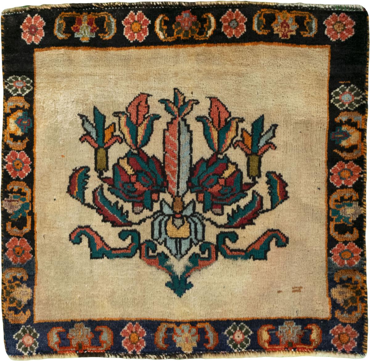 Persian Rug Shiraz 61x62 61x62, Persian Rug Knotted by hand