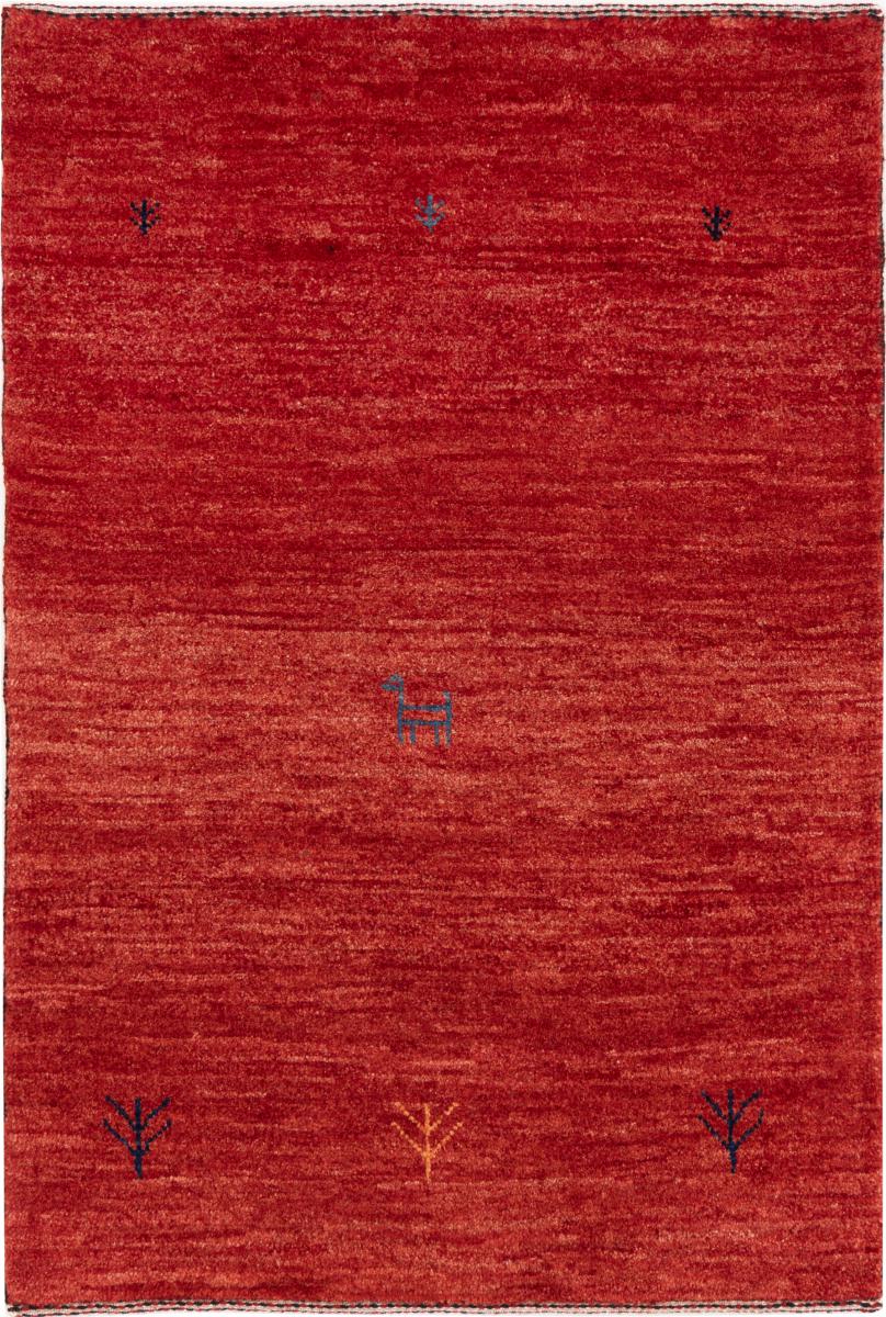 Tapete persa Persa Gabbeh Kashkuli Banafsheh 106x72 106x72, Tapete persa Atado à mão