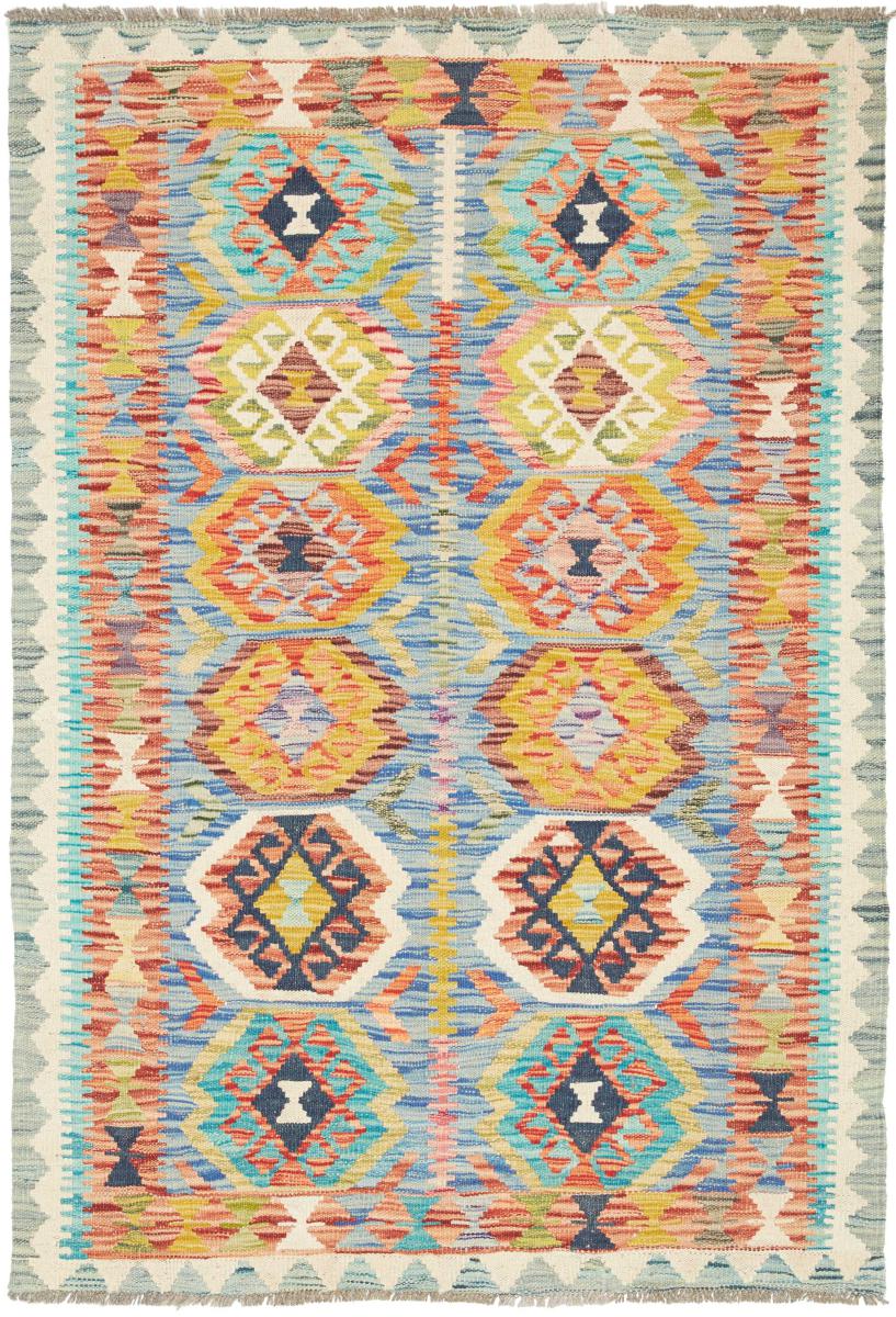 Dywan afgański Kilim Afghan 152x102 152x102, Dywan perski Ręcznie tkane