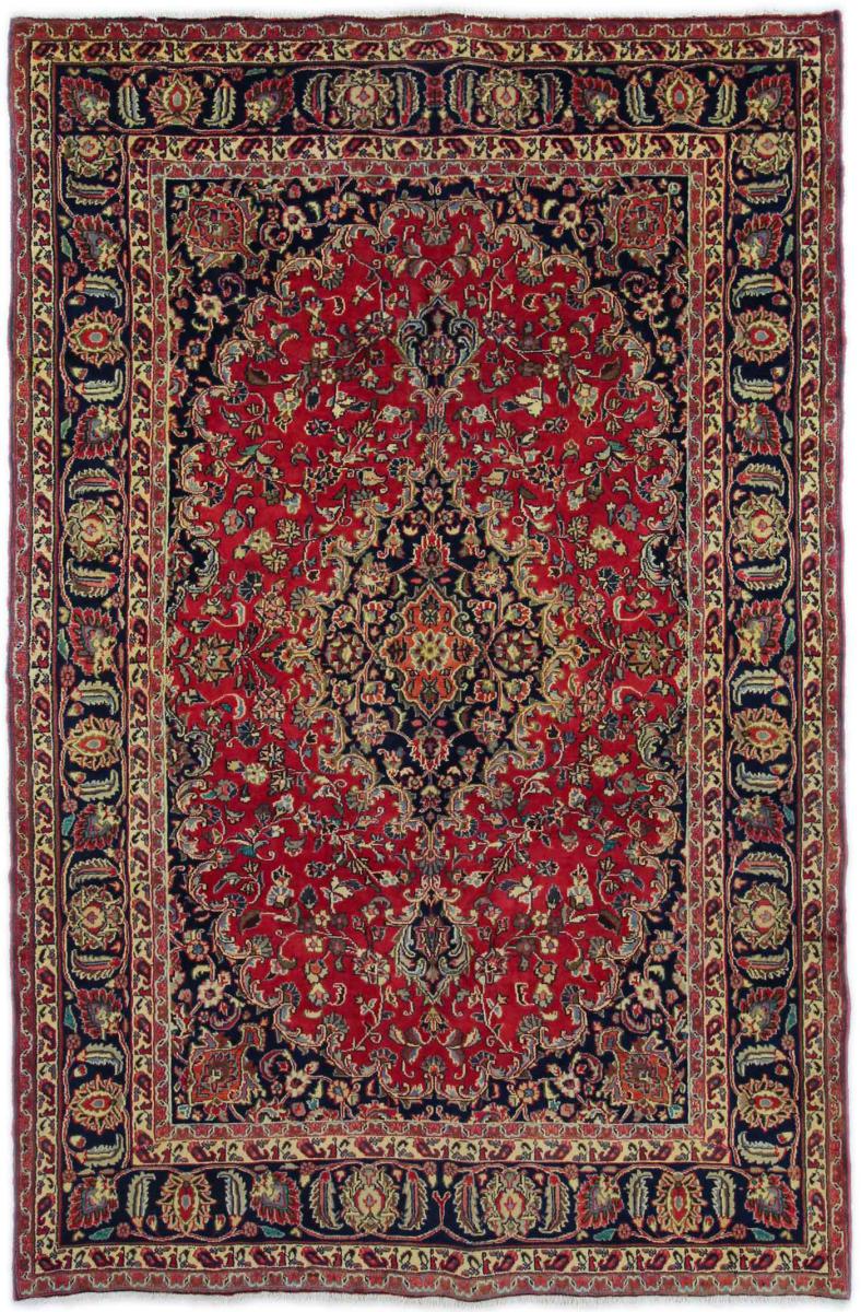 Persisk tæppe Mashhad 297x197 297x197, Persisk tæppe Knyttet i hånden