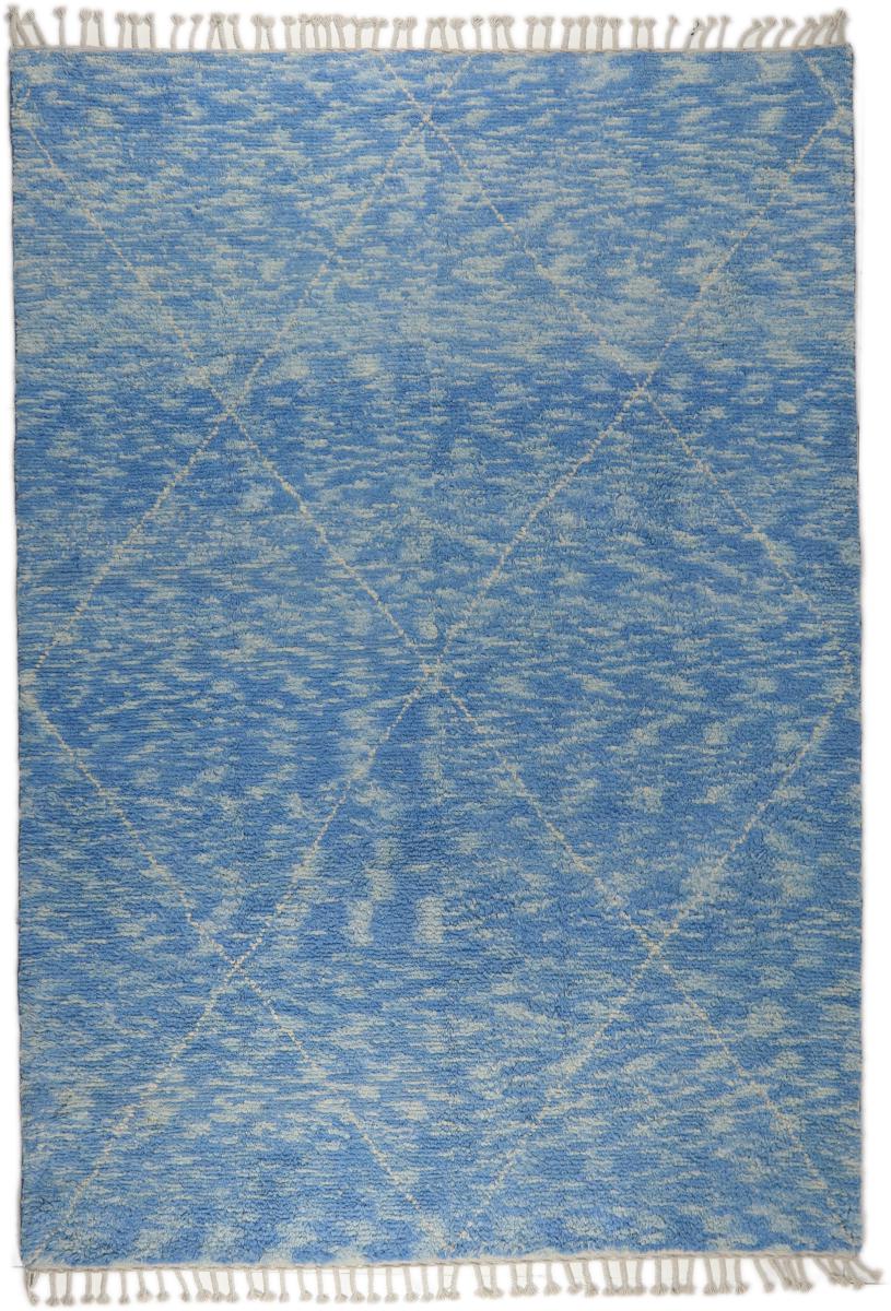 Pakistani rug Berber Moroccan 9'7"x6'8" 9'7"x6'8", Persian Rug Knotted by hand