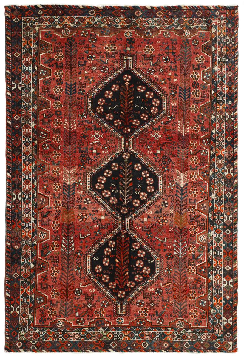 Persian rug Ghashghai 253x167 253x167, Persian rug Hand-knotted
