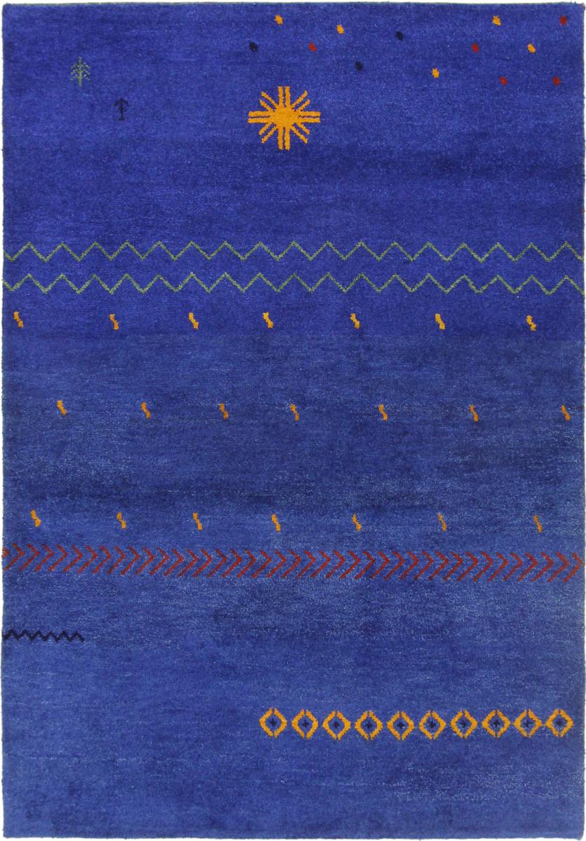 Alfombra india Gabbeh 194x139 194x139, Alfombra persa Anudado a mano