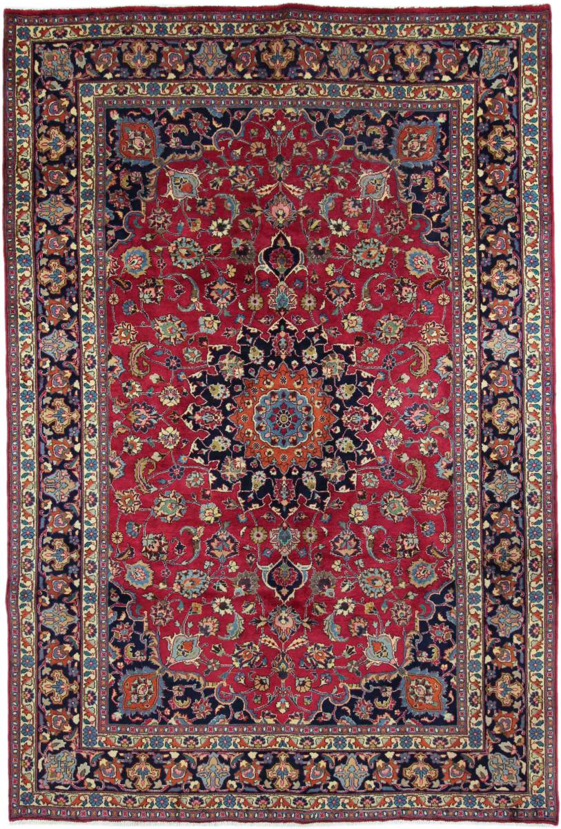 Persisk tæppe Mashhad 299x202 299x202, Persisk tæppe Knyttet i hånden