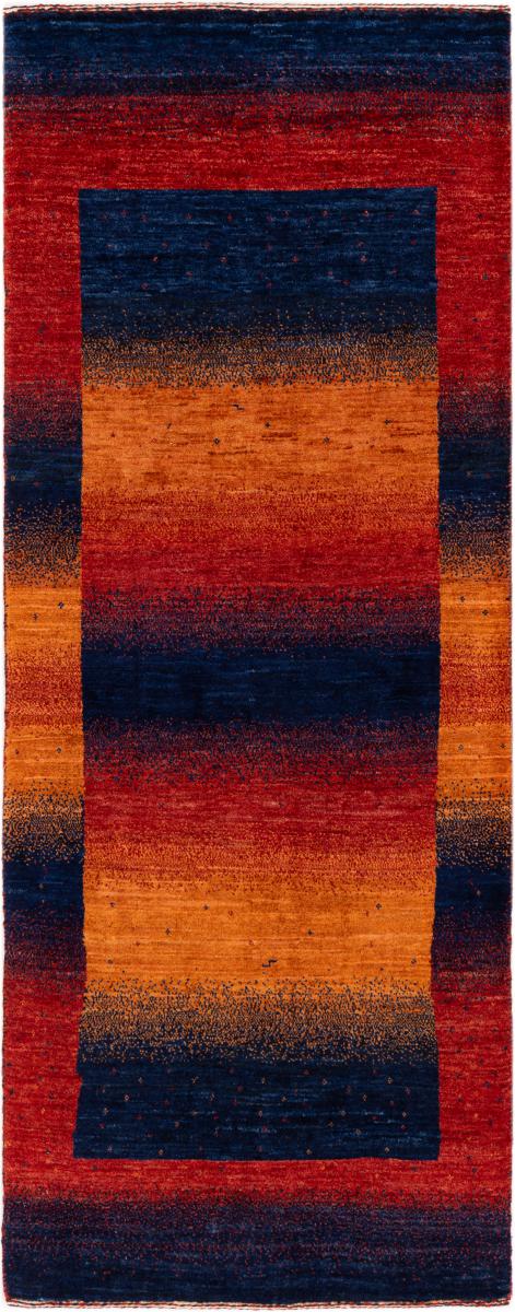 Tapis persan Persan Gabbeh Loribaft Essence 193x75 193x75, Tapis persan Noué à la main