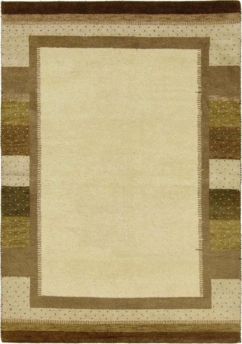 Alfombra india Gabbeh 201x139 201x139, Alfombra persa Anudado a mano