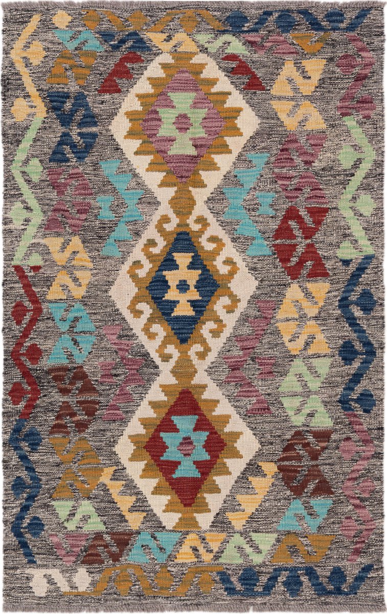 Covor afgan Chilim Afghan 135x85 135x85, Covor persan Țesut manual