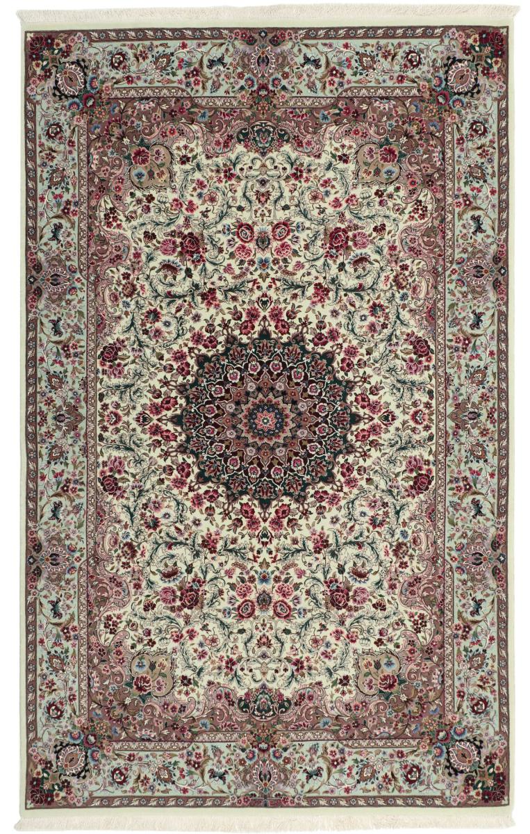 Perzsa szőnyeg Ghom Sherkat Selyemfonal 236x144 236x144, Perzsa szőnyeg Kézzel csomózva