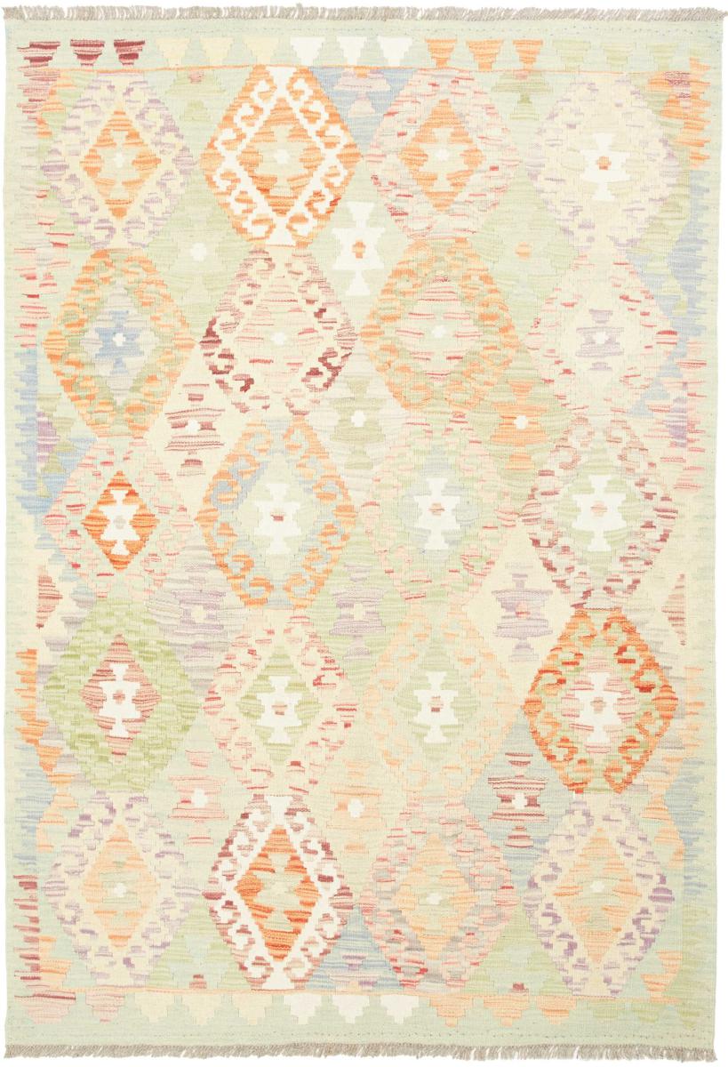 Afganistan-matto Kelim  Afghan 187x129 187x129, Persialainen matto kudottu