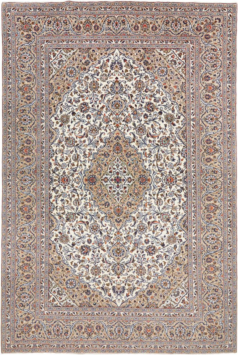 Perserteppich Keshan 373x246 373x246, Perserteppich Handgeknüpft