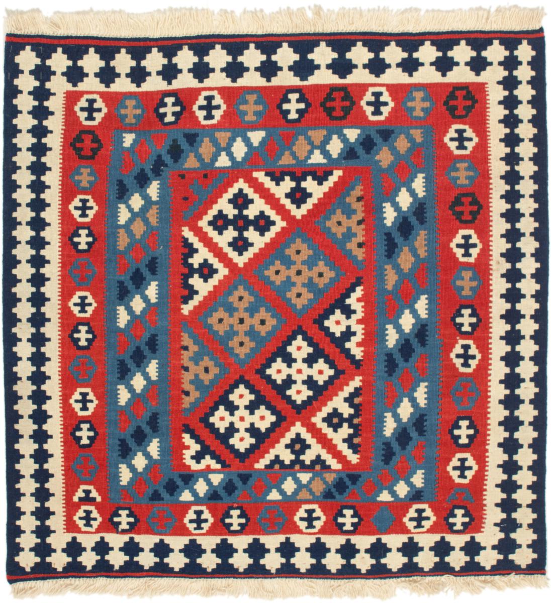 Tapete persa Kilim Fars 104x100 104x100, Tapete persa Tecido à mão