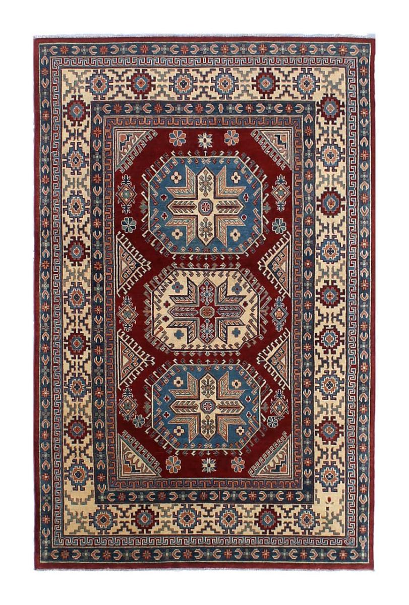 Afghaans tapijt Kazak Ghazni 294x196 294x196, Perzisch tapijt Handgeknoopte