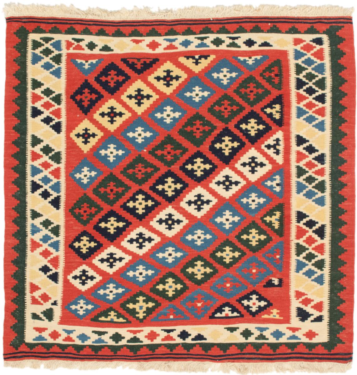 Tapete persa Kilim Fars 96x95 96x95, Tapete persa Tecido à mão