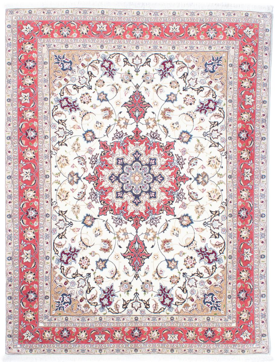 Tapete persa Tabriz 50Raj 198x153 198x153, Tapete persa Atado à mão