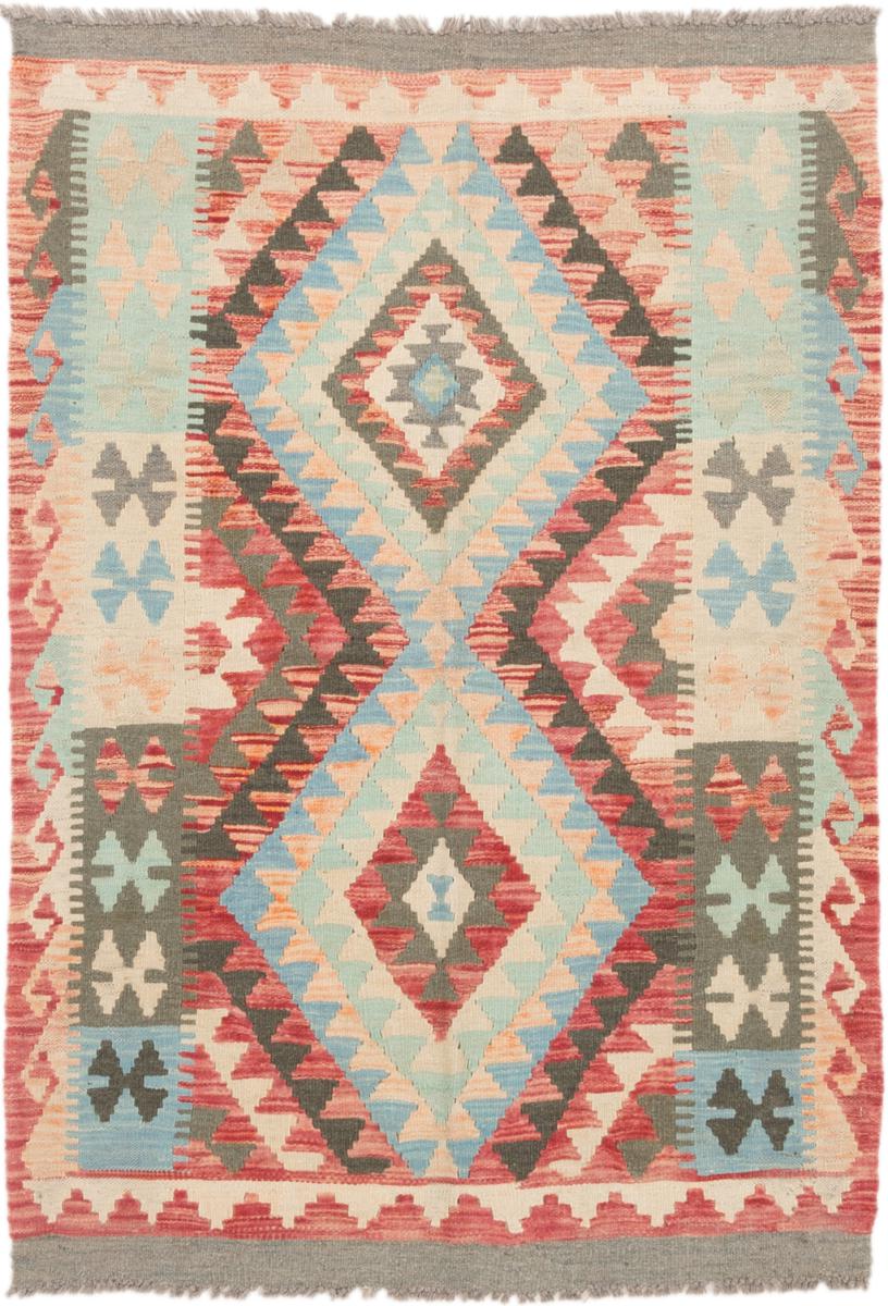 Tapete afegão Kilim Afegão 136x93 136x93, Tapete persa Tecido à mão