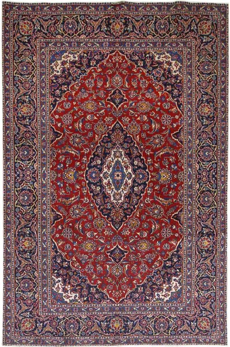 Tapete persa Keshan 287x190 287x190, Tapete persa Atado à mão