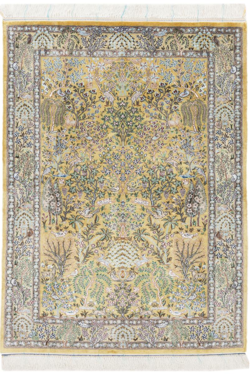 Perzsa szőnyeg Наин 6La Selyem 4'8"x3'3" 4'8"x3'3", Perzsa szőnyeg Kézzel csomózva