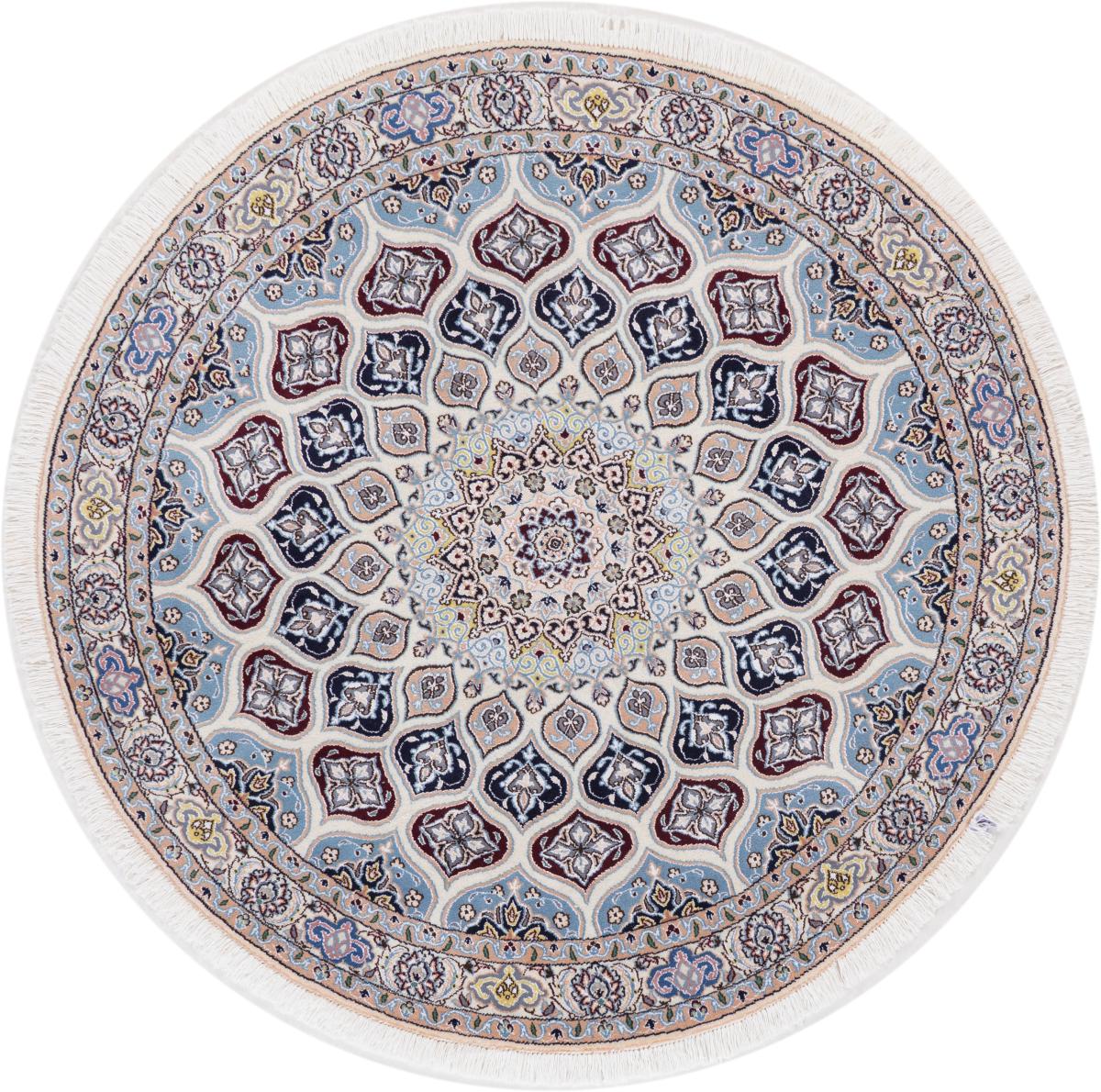 Persian Rug Nain 9La 150x150 150x150, Persian Rug Knotted by hand