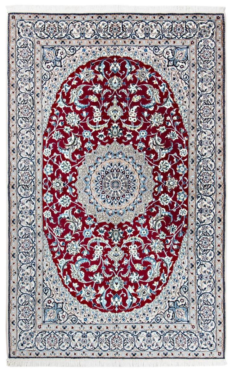 Persian rug Nain 9La 8'5"x5'5" 8'5"x5'5", Persian rug Hand-knotted