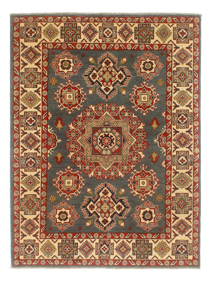 Tapis afghan Kazak Ghazni 209x152 209x152, Tapis persan Noué à la main