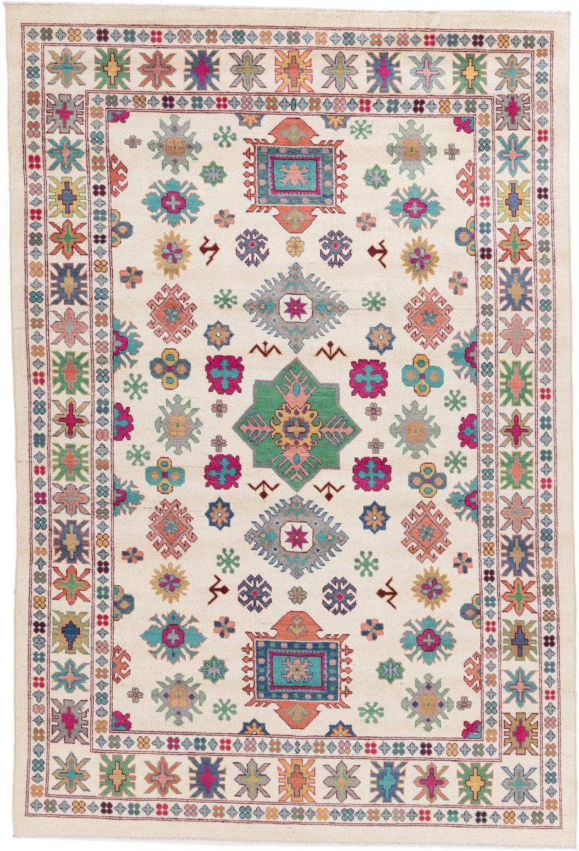 Afghan rug Kazak Limited 293x197 293x197, Persian Rug Knotted by hand