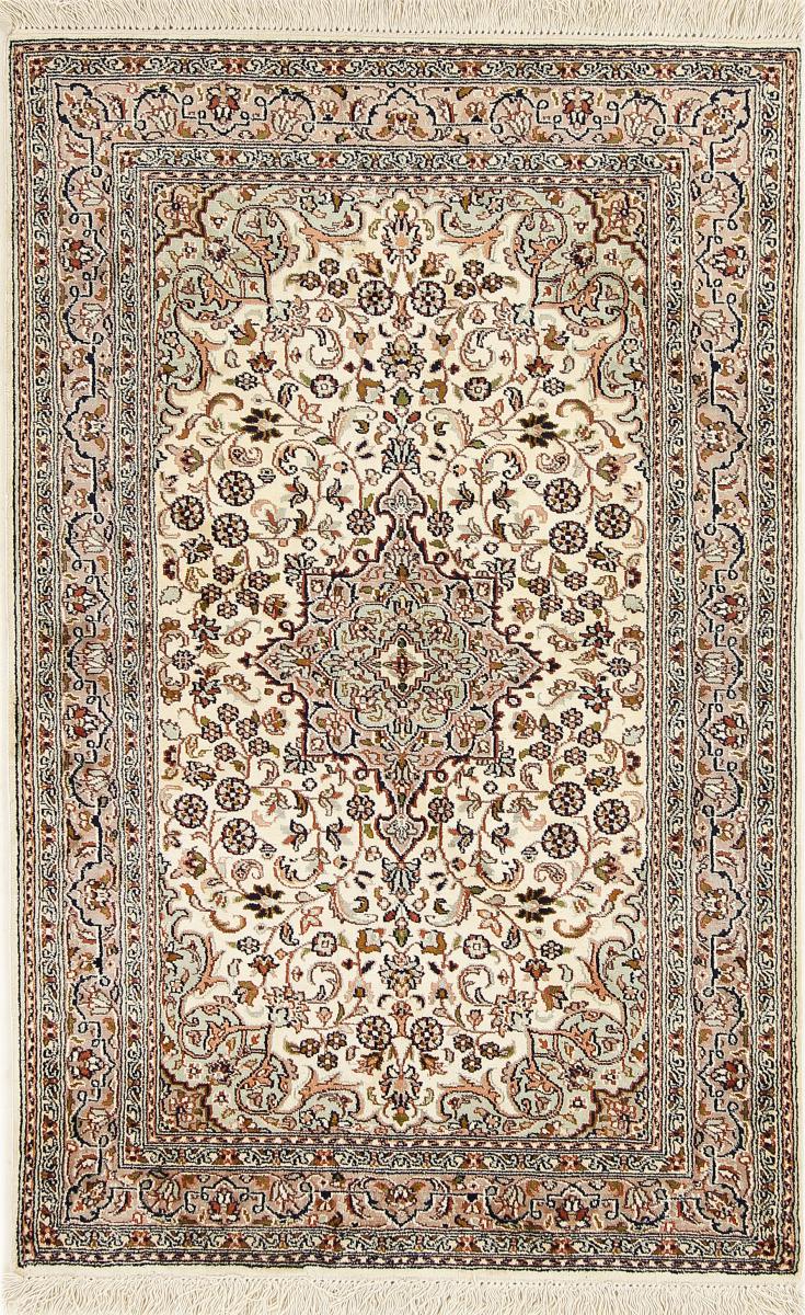 Indo rug Kashmir Silk 121x78 121x78, Persian Rug Knotted by hand