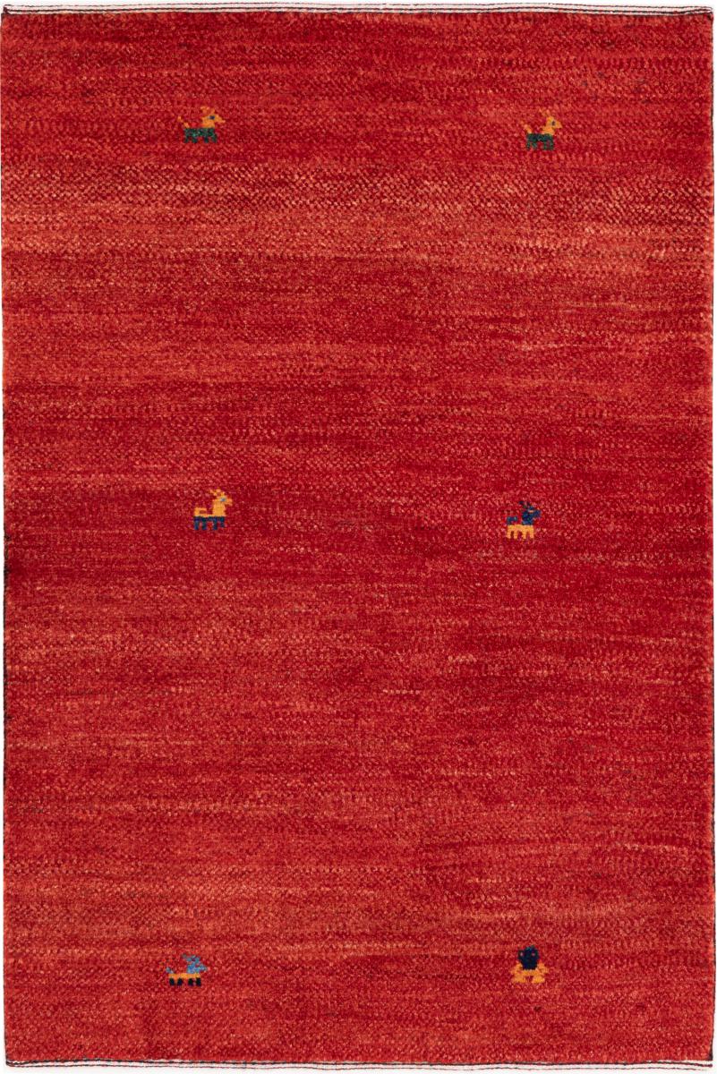 Tapete persa Persa Gabbeh Kashkuli Banafsheh 119x79 119x79, Tapete persa Atado à mão