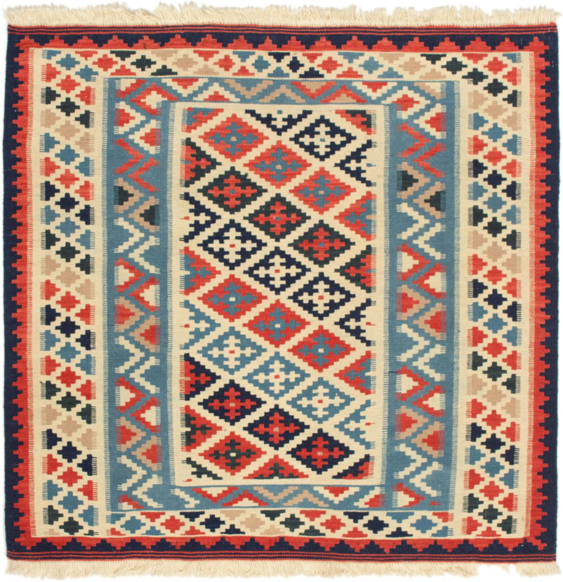 Tapete persa Kilim Fars 104x99 104x99, Tapete persa Tecido à mão