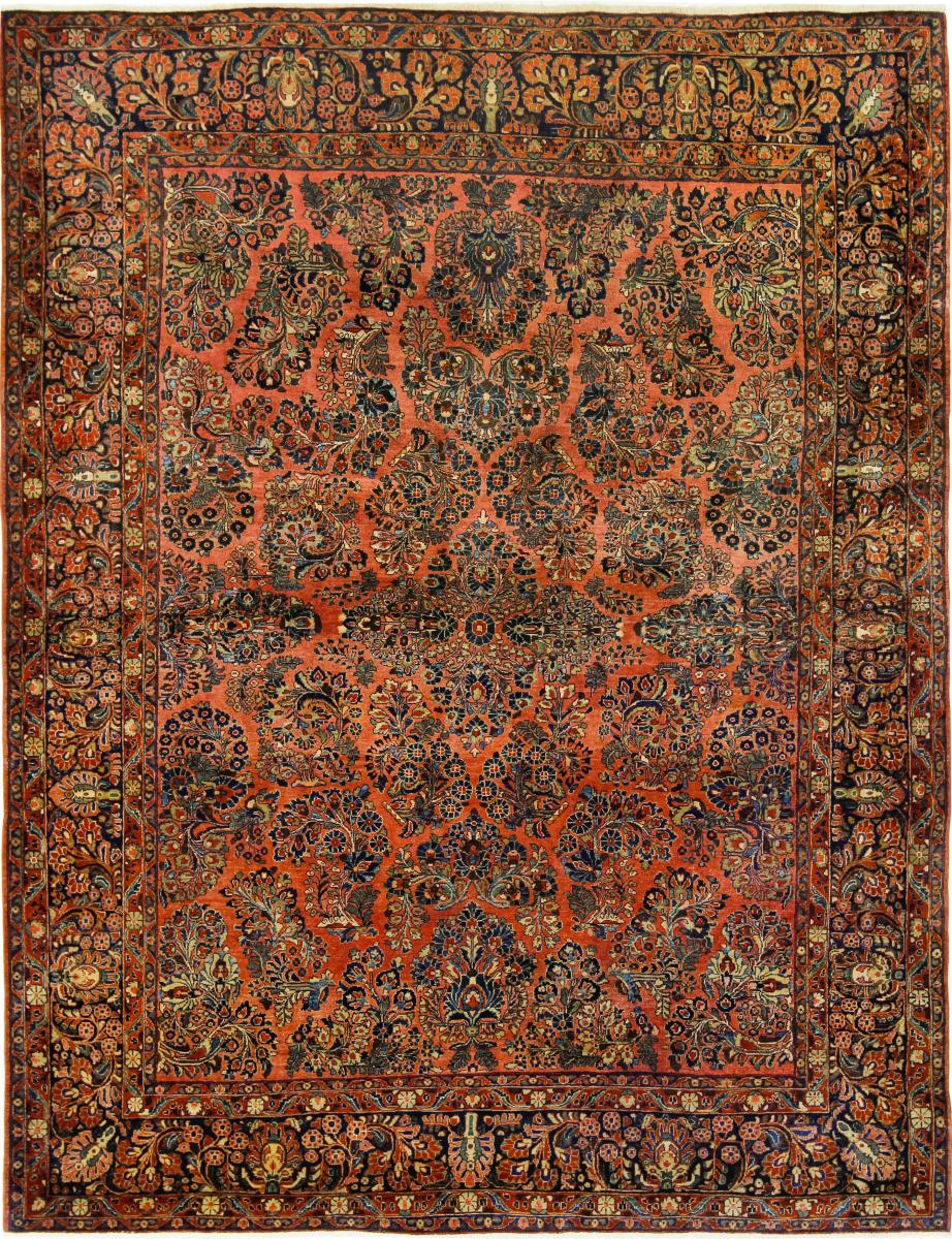 Tapete persa Sarough 356x269 356x269, Tapete persa Atado à mão