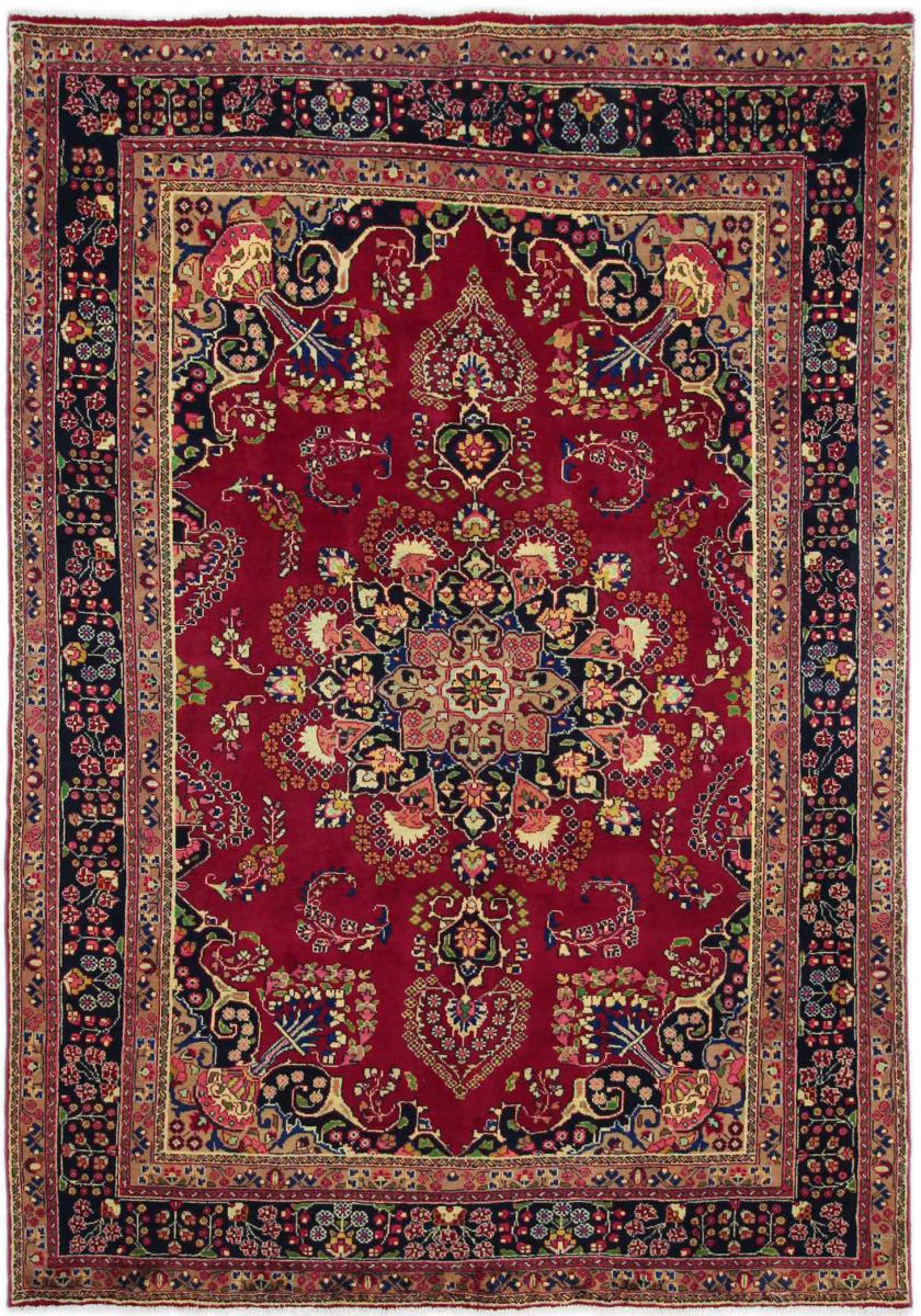 Persisk tæppe Mashhad 287x203 287x203, Persisk tæppe Knyttet i hånden