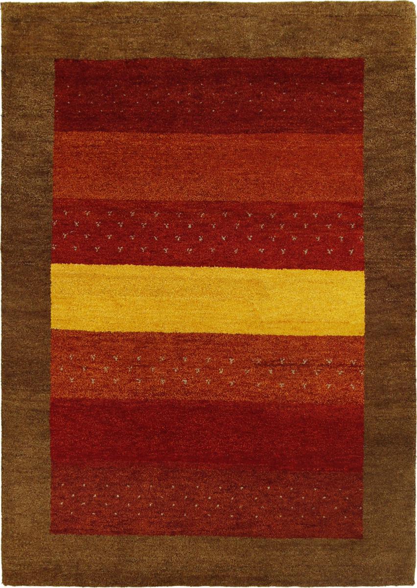 Alfombra india Gabbeh 201x146 201x146, Alfombra persa Anudado a mano