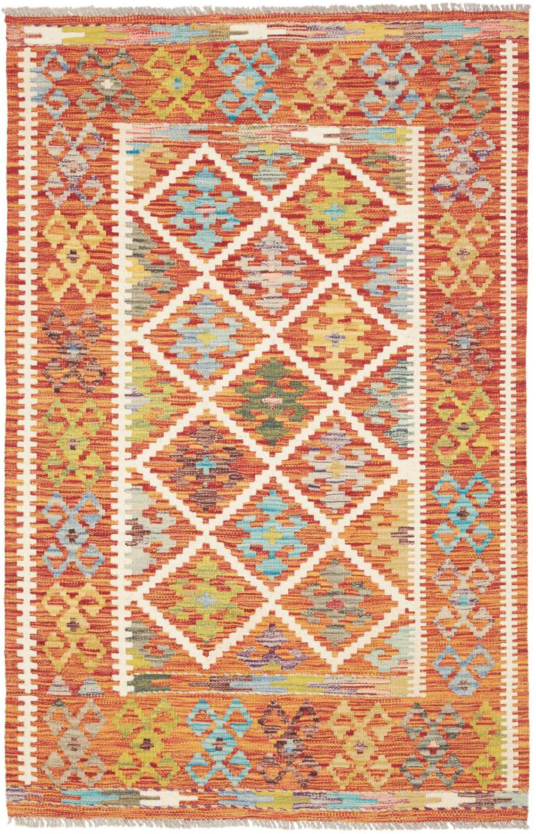 Afghaans tapijt Kilim Afghan 153x102 153x102, Perzisch tapijt Handgeweven