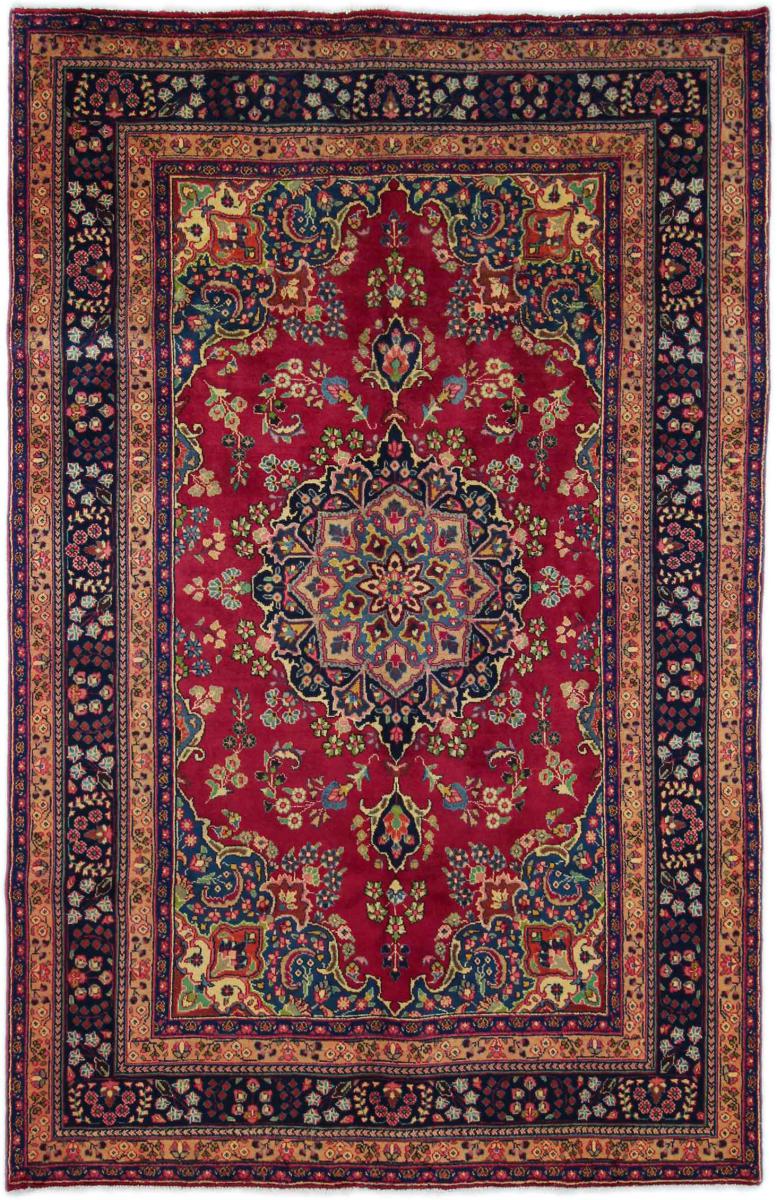 Persisk tæppe Mashhad 297x193 297x193, Persisk tæppe Knyttet i hånden