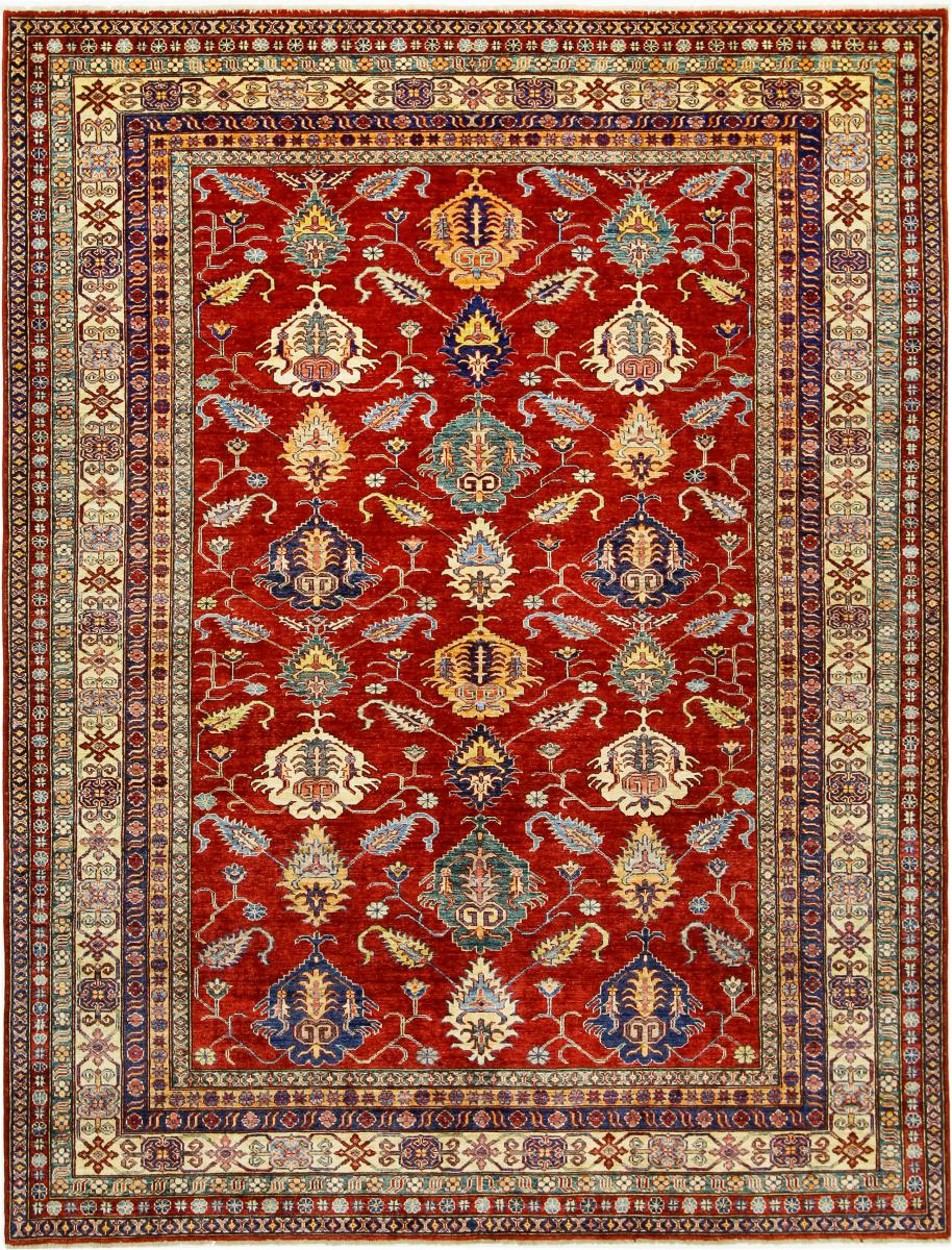 Afghansk tæppe Super Kazak 321x248 321x248, Persisk tæppe Knyttet i hånden