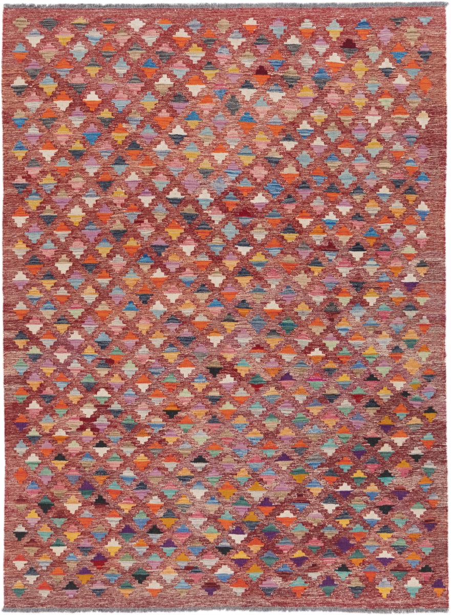 Afghanischer Teppich Kelim Afghan Heritage 202x149 202x149, Perserteppich Handgewebt