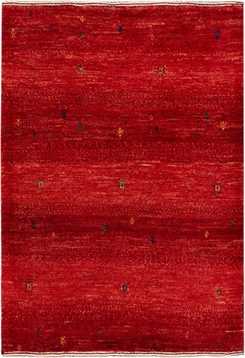 Tapis persan Persan Gabbeh Loribaft Essence 88x63 88x63, Tapis persan Noué à la main