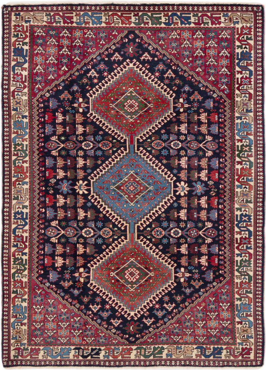 Persian Rug Yalameh 150x108 150x108, Persian Rug Knotted by hand