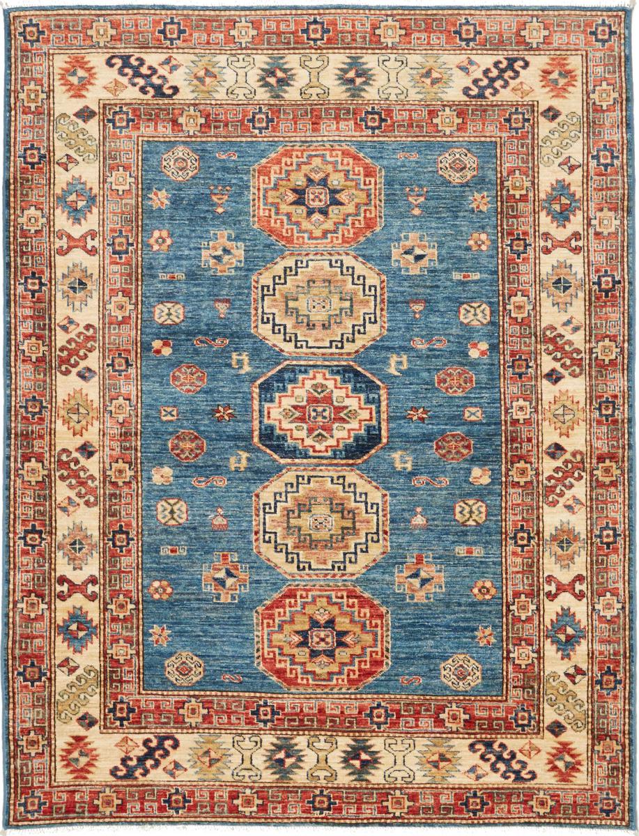 Tapis pakistanais Kazak 196x149 196x149, Tapis persan Noué à la main