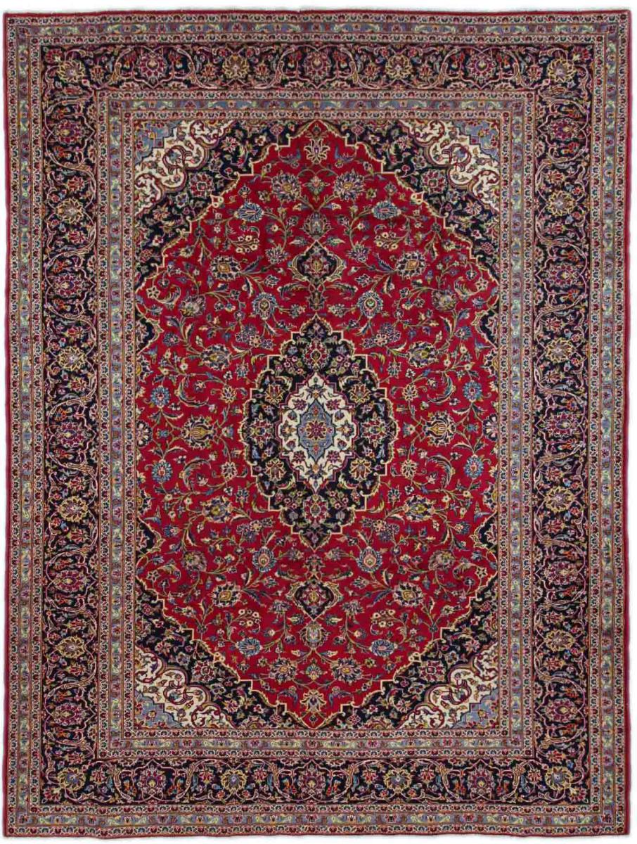 Alfombra persa Keshan 346x259 346x259, Alfombra persa Anudado a mano