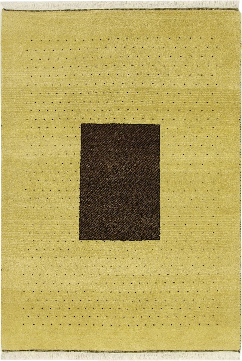 Alfombra india Gabbeh 197x140 197x140, Alfombra persa Anudado a mano