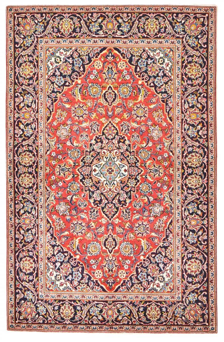 Persialainen matto Keshan 219x140 219x140, Persialainen matto Solmittu käsin