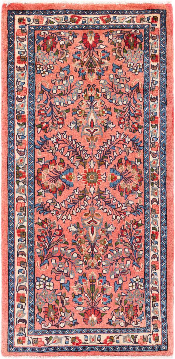 Tapis persan Sarough 139x64 139x64, Tapis persan Noué à la main